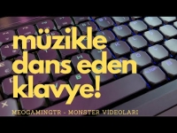 KLAVYENİZ DİNLEDİĞİNİZ MÜZİKLE DANS ETSİN! | Monter Tulpar Serisi Klayve Aydınlatması - Müzik Modu