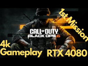 Call of Duty Black OPS 6 - 1. Görev &quot;Bishop Takes Rook&quot; (Fil Kaleyi Alır) - RTX 4080 ile 4K Oynanış