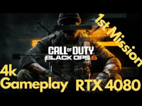 Call of Duty Black OPS 6 - 1. Görev "Bishop Takes Rook" (Fil Kaleyi Alır) - RTX 4080 ile 4K Oynanış