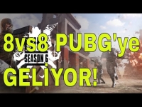 PUBG&#039;ye 8vs8 MAÇLAR GELİYOR | PUBG PC ve KONSOLDA HEYECAN VERİCİ 6.2 GÜNCELLEMESİ | TÜM DETAYLAR