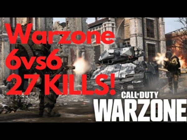 Call of Duty ®WARZONE - 6vs6 - 27 Kills!