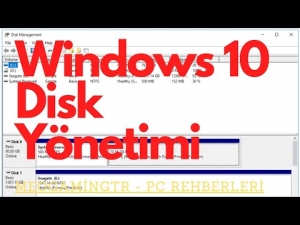 Windows 10 - DİSK YÖNETİMİ REHBERİ - Bu Videoyla Diskini Güzelce Yönetin