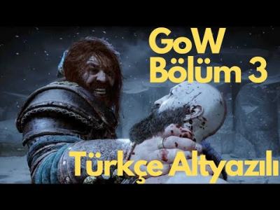 God of War Ragnarok (2024) Türkçe Altyazılı - BÖLÜM 3 - THOR&#039;la Dövüştük - RTX 4080 Görsel Şov