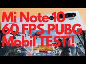 60 FPS FULL HD PUBG MOBİL TESTİ | XIAOMI Mİ NOTE 10 | Sıcaklık ve Fps Değerleri